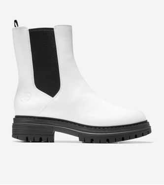 Tahoe Featherfeel Chelsea Boot Off White Leather