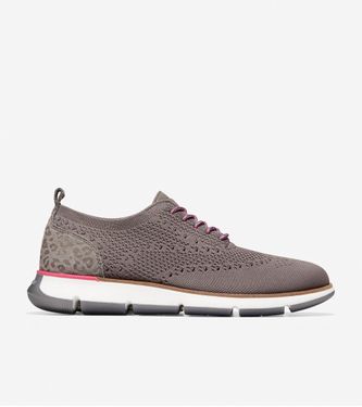 4.ZERØGRAND Oxford Charcoal Grey Stitchlite™