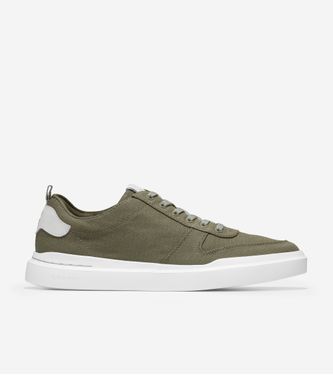 GrandPrø Rally Canvas Court Sneaker Dusty Olive