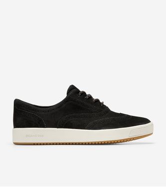 GrandPrø Finalist Oxford Black Suede