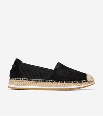 Cloudfeel Espadrille Loafer Black