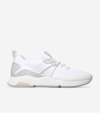 ZERØGRAND All-Day Trainer Optic White Knit