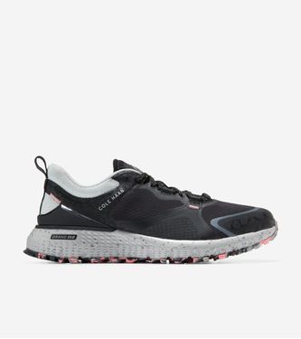 ZERØGRAND Overtake 2 All-Terrain Running Shoe Black