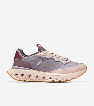5. ZERØGRAND Running Purple-Slate Tan
