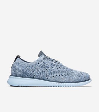 2. ZERØGRAND Stitchlite Ensign Blue Microchip-Oxford
