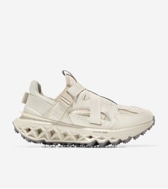 5.ZERØGRAND Monk Strap Running Shoe Silver Birch