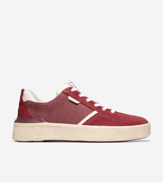 GRANDPRØ Crew Sneaker Syrah-Ivory