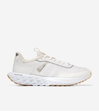 ZERØGRAND Outpace 3 Running Shoe Optic White-Barely Beige-Optic White