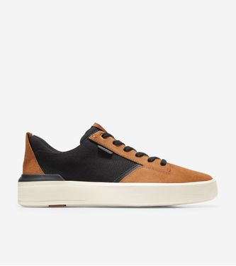 GrandPrø Crew Sneaker Black Golden Toffee