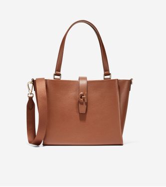 Essential Carryall Satchel British Tan