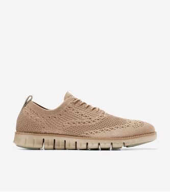 ZERØGRAND Stitchlite Oxford Oat Dark Latte