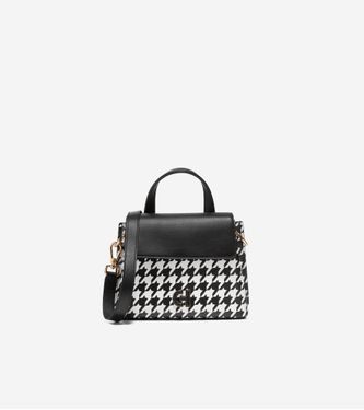 Mini Collect Satchel Houndstooth
