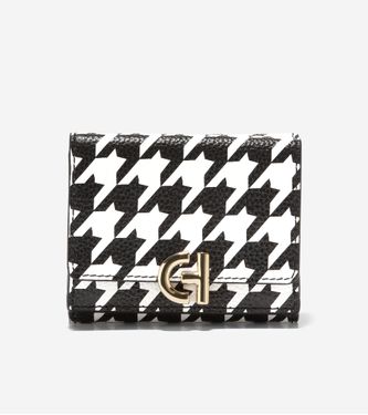 Essential Trifold Wallet Houndstooth