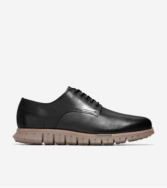 ZERØGRAND Remastered Plain Toe Black/Irish Coffee