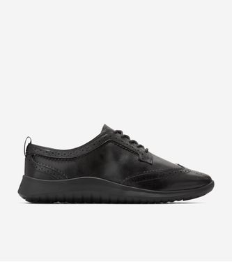 ZERØGRAND Meritt Wingtip Oxford Black
