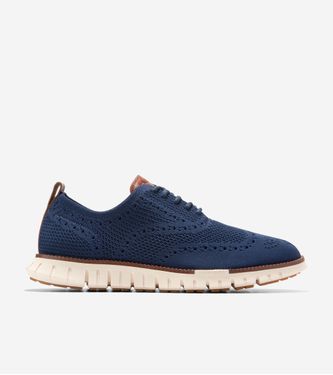 ZERØGRAND Remastered Stitch Wing Blue Ivory