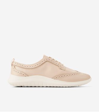 ZERØGRAND Meritt Wing Oxford Sand Ivory