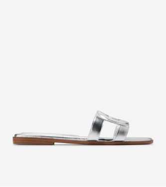 Chrisee Sandal Silver Leather