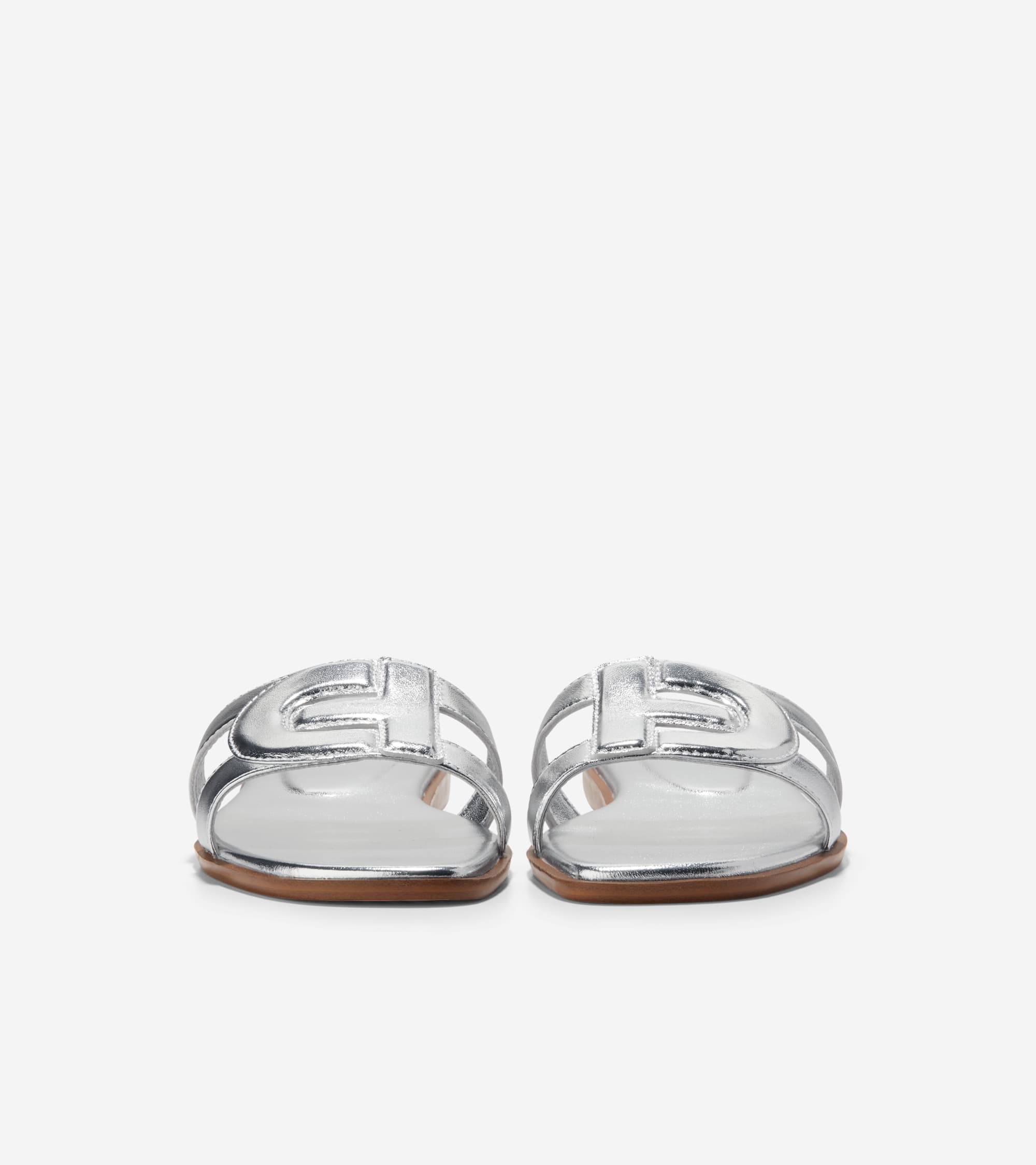 Chrisee Sandal Silver Leather
