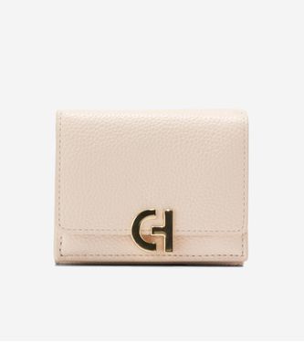 Essential Compact Wallet Sand Dollar Ivory