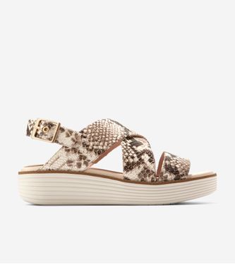 Øriginal Grand Platform Sandal Snake Print