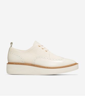 Øriginal Grand Platform Wingtp Oxford Hemp Ivory Earth