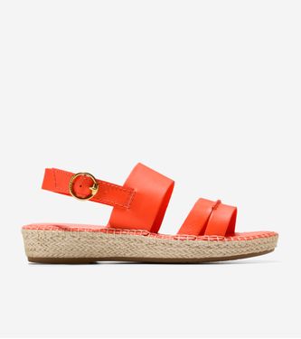 Cloudfeel Tilden Sandal Nasturtium Orange