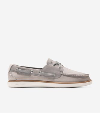 GrandPrø Boat Shoe Paloma Dove Ivory