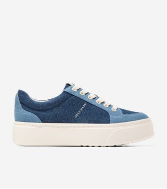 GrandPrø Max Platform Sneaker Denim