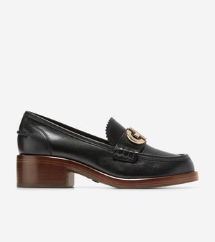 Charlsie Loafer Black Leather