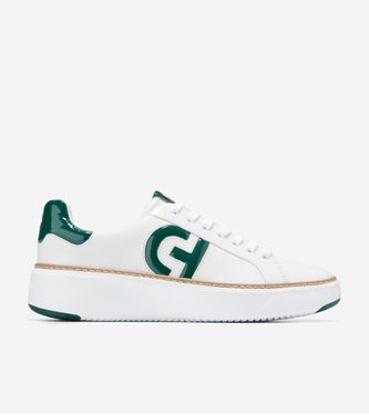 GrandPrø Topspin Sneaker White Pine Patent