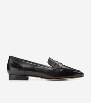 Tarese Soft Loafer Black  Leather