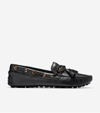 Gisella Drivers Black Leather
