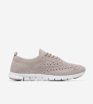 ZERØGRAND Stitchlite Oxford Etherea Knit Leather