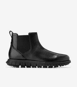 ZERØGRAND Remastered Chelsea Boot Black