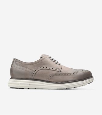 ØriginalGrand Remastered Wingtip Oxfords Titanium Nubuck