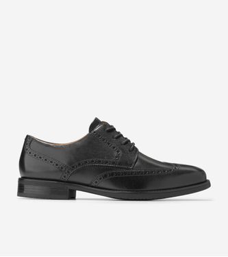 Bedford Wingtip Oxfords Black