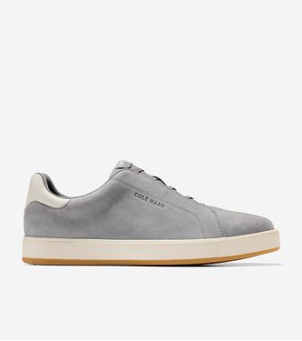 GrandPrø Luxe Slip On Sneakers Sea Stone Angora