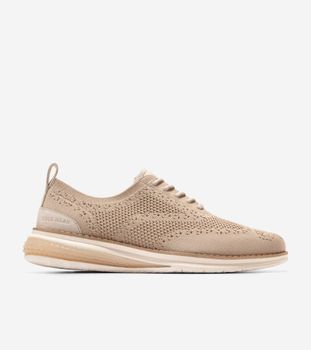 ØriginalGrand Energyweave Stitchlite Wingtip Oxfords Rye Ivory Natural