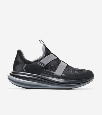 ØriginalGrand Quadstar Monk Strap Running Sneakers Black Quiet Shade Ivory