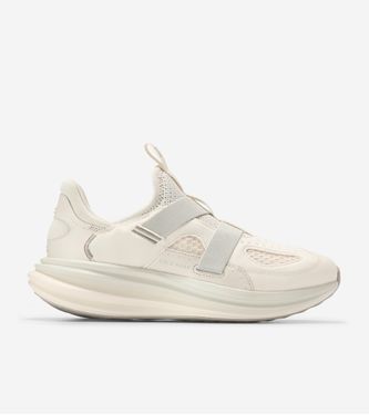 ØriginalGrand Quadstar Monk Strap Running Sneakers Silver Birch Dove Ivory