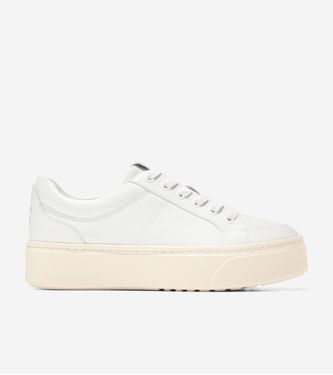 GrandPrø Max Platform Sneakers Optic White Ivory