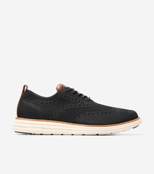 ØriginalGrand Remastered Stitchlite Oxfords Black British Tan Silver