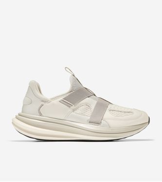 ØriginalGrand Quadstar Monk Strap Running Sneakers Silver Birch Dove Ivory