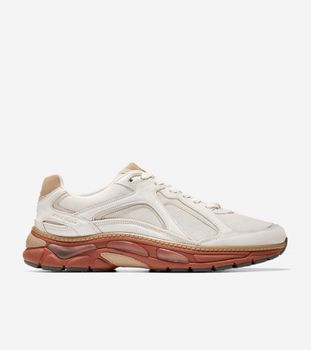 GrandPrø Millenia Running Sneakers Ivory Ancient Scroll