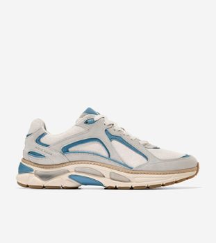 GrandPrø Millenia Running Sneaker Ivory Denim