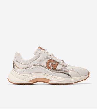 Grandprø Eleeana Runner Ivory Gold Biscuit