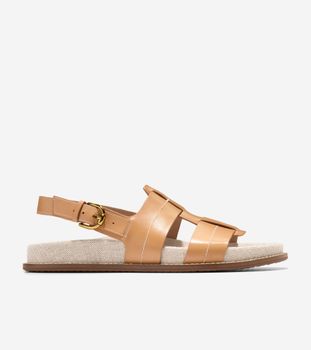 Marlee Fisherman Sandals Biscuit Natural