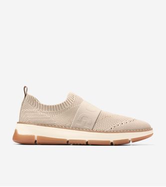 ZERØGRAND Rella Stitchlite™ Slip-On Sneaker Rye Knit-Ivory