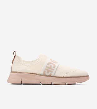 ZERØGRAND Rella Stitchlite™ Slip-On Sneaker Ivory Oat